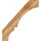 Ekena Millwork 6"W x 36"D x 40"H Balboa Rough Sawn Knee Brace, Western Red Cedar BRC06X36X40BOA00RWR - alternate 3